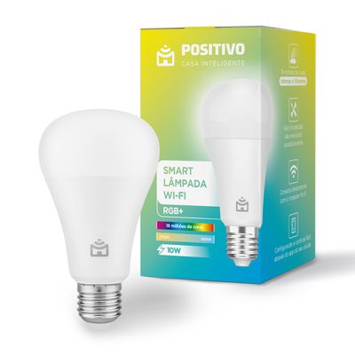 Smart Lâmpada Wi-Fi RGB  