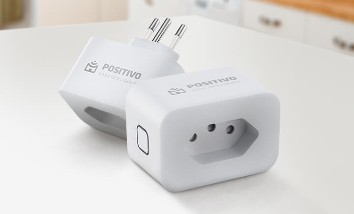 Smart Plug Wi-Fi - Tomada Inteligente Wi-Fi | Positivo Casa Inteligente